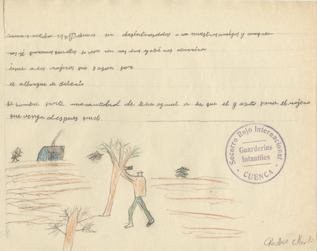 Children&#39;s Drawings, Spanish Civil War