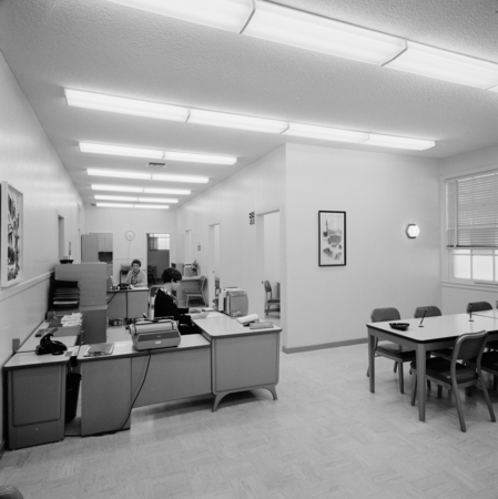 Office (interior, looking south), Building 256, UC San Diego