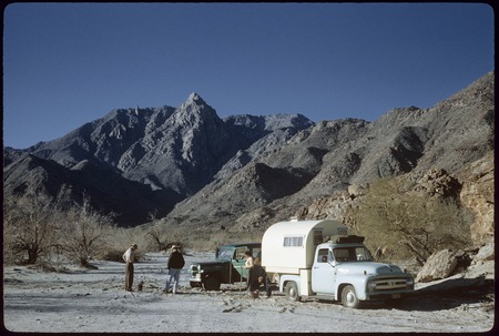 Camp near Guadalupe Canyon