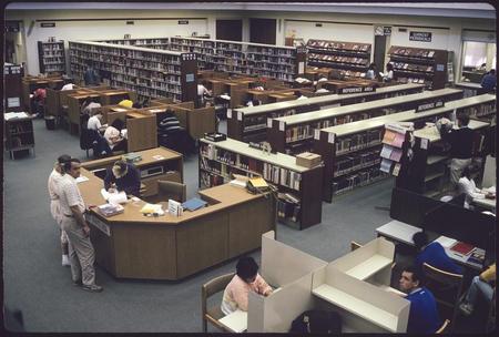 Undergraduate Library, interior