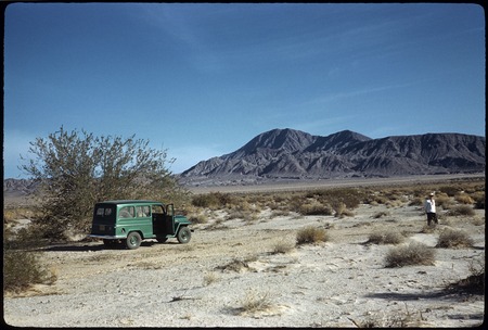 Cerro Centinela from the north end of Laguna Salada