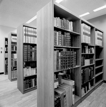 Rare Book stacks, Geisel Library, UC San Diego