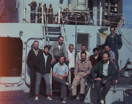 Scientists and crew on R/V Argo, Boreas leg of the Zetes Expedition