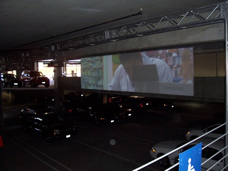 Osmosis and Excess: film premiere in parking lot