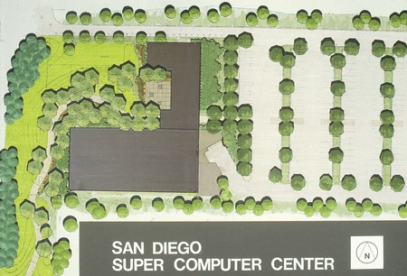 San Diego Supercomputer Center: landscape plan
