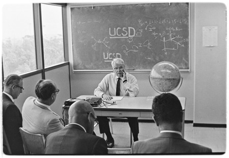 Dr. Harold C. Urey Press Conference after Apollo 11 flight