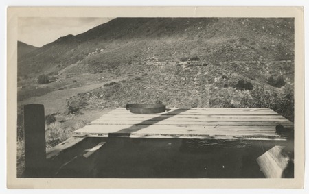 San Diego flume at the South Fork siphon