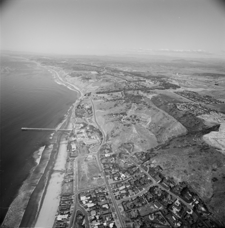 Aerial view of UC San Diego campus, Scripps Institution of Oceanography, and La Jolla