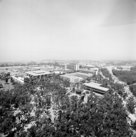 Aerial view of Revelle College campus, UC San Diego