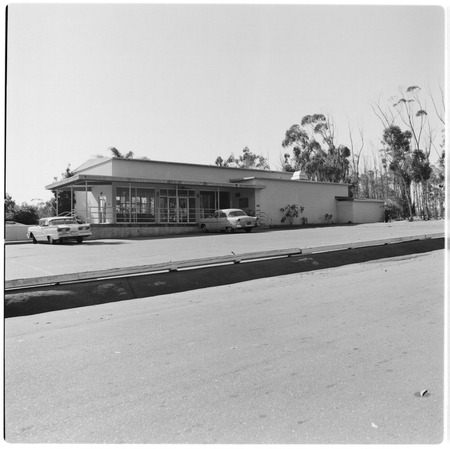 Camp Matthews, Recreation Center, (side view), Building No.492