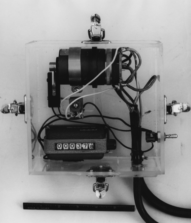 Portable remote indicating meter counter (RIMCO)