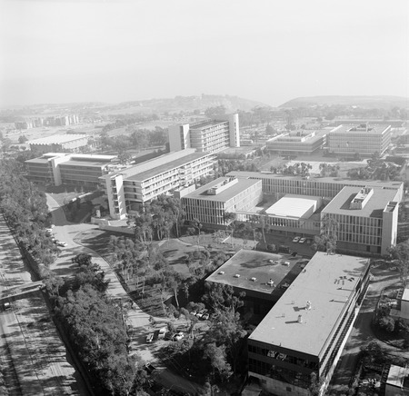 Aerial view of UC San Diego campus