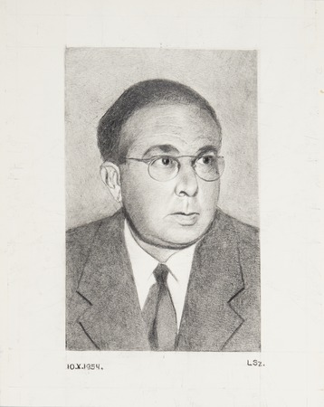 Drawing of Leo Szilard by his father, Louis Szilard - 2