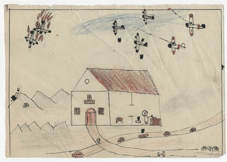 Children&#39;s Drawings, Spanish Civil War