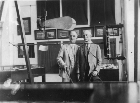 William Wallace Campbell and Thomas Wayland Vaughan, Scripps Institution of Oceanography Aquarium Museum, September 1927