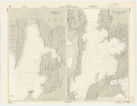 Japan : Honshu-Naikai (Inland Sea) : plans in Hiroshima Wan