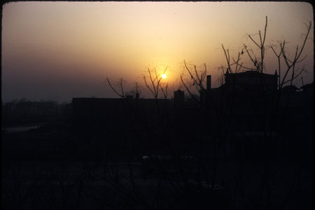 Sunset over Beijing