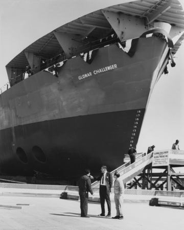 Glomar Challenger Built for Global Marine, Inc. Levingston Shipbuilding Company