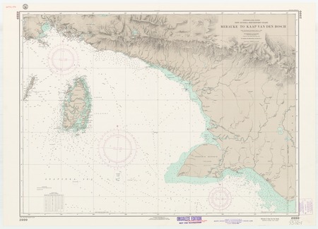 Netherlands Indies : New Guinea-southwest coast : Merauke to Kaap van den Bosch