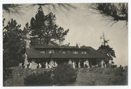 Lodge at Pine Hills with guests