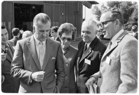 Vice President Spiro Agnew&#39;s visit to Scripps Institution of Oceanography