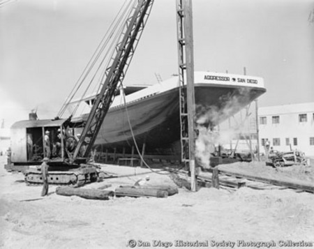 Construction of tuna boat Agressor