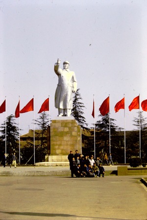 Mao&#39;s statue in Qingshuitang, Changsha