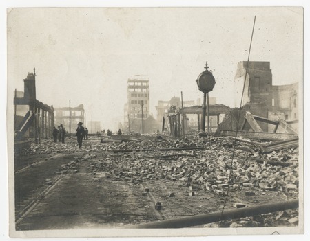 San Francisco after the earthquake