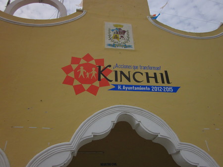 Kinchil Crest on Palacio Municipal