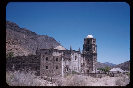 Rear view, Mission San Javier