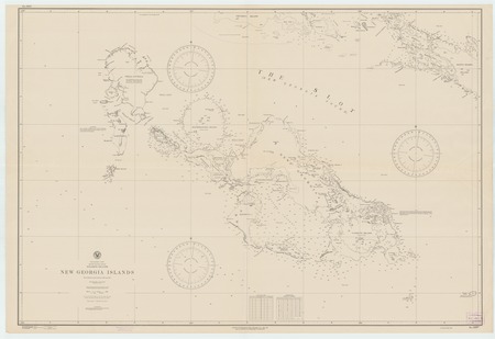 South Pacific Ocean : Solomon Islands : New Georgia Islands