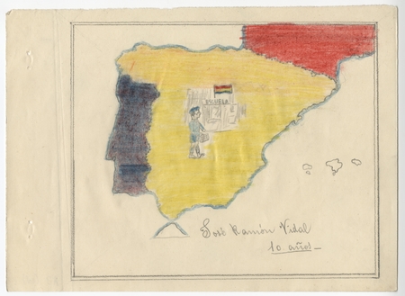 Children&#39;s Drawings, Spanish Civil War