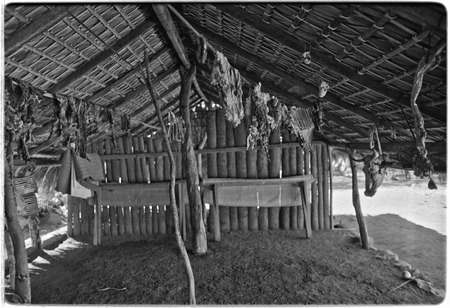 The corredor, a roofed and open-air porch, at Rancho Vivelejos