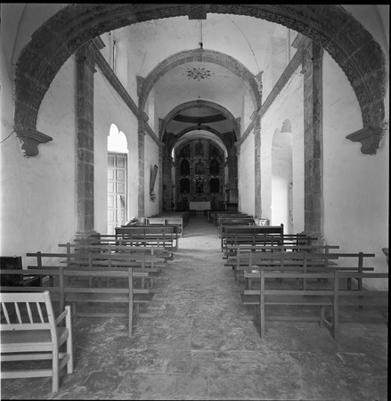 Interior of Misión San Javier