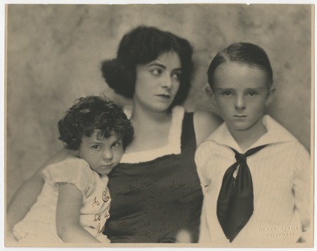 Dorothy King with son Wayne and daughter Penny