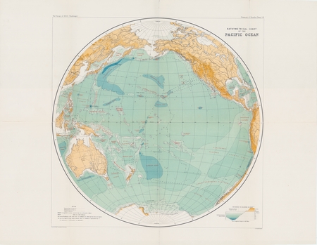 Bathymetical Chart of the Pacific Ocean