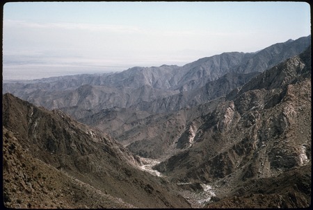 El Tajo Canyon looking east