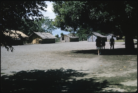 Village scene, Makira.