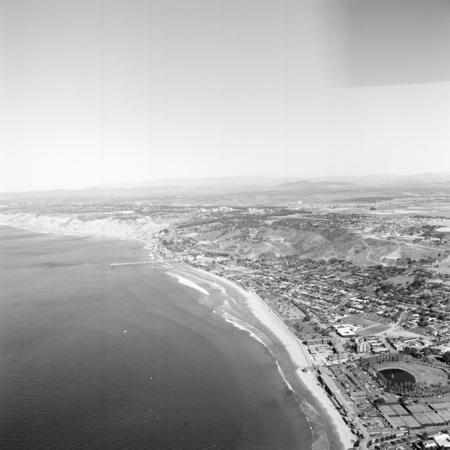 Aerial view of Scripps Institution of Oceanography and UC San Diego