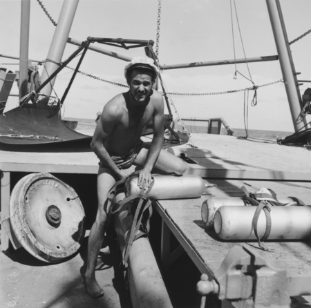 Warren W. Beckwith aboard R/V Horizon