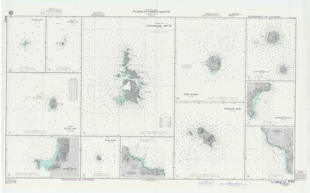 North Pacific Ocean : plans in the Nampo Shoto