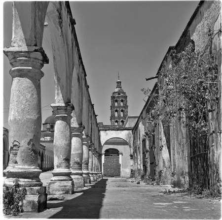 Arches near the Church of La Purísima Concepción in Álamos