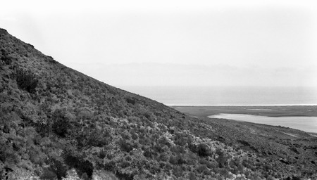 Facing west along Punta Banda Range