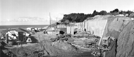 Hubbs Hall construction, Scripps Institution of Oceanography