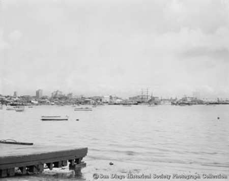 General view of San Diego harbor