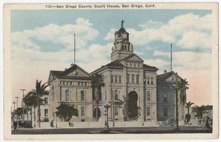 San Diego County court house, San Diego, Calif. | Library Digital ...