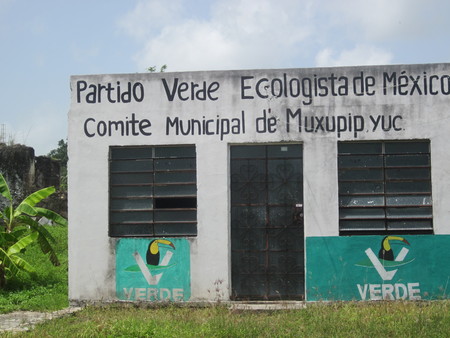 Muxupip Headquarters  national political Partido Ecologico Verde/Ecological Green Party