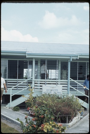 Airport building at Momote, Manus Island