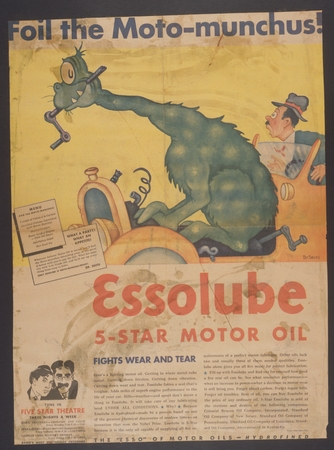 Standard Oil Company - Essolube advertisement