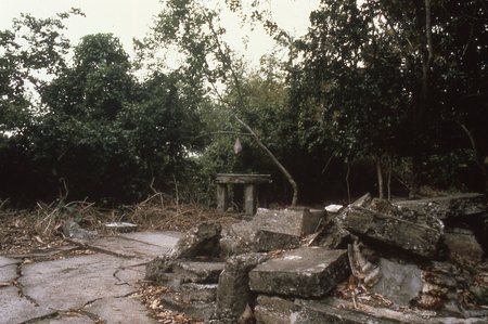 Mission house ruins